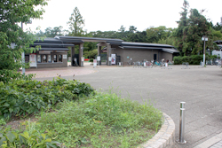 Turn left again. Then you will find the Kyoto Botanical Garden.